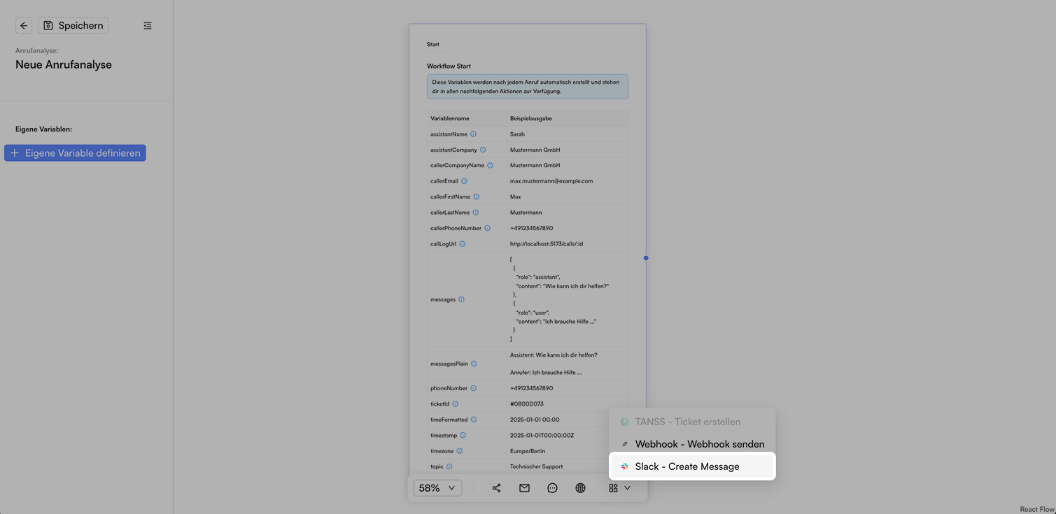 Screenshot: Slack-Node